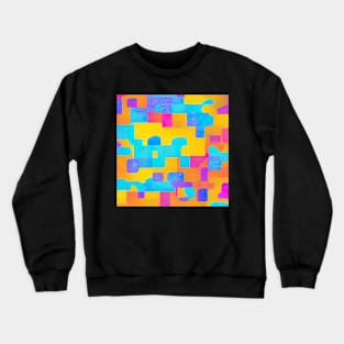 omg pattern abstract Crewneck Sweatshirt